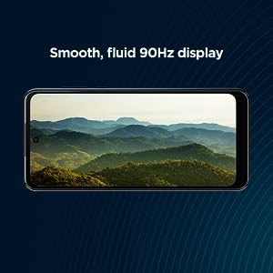 Smooth, fluid 90Hz display